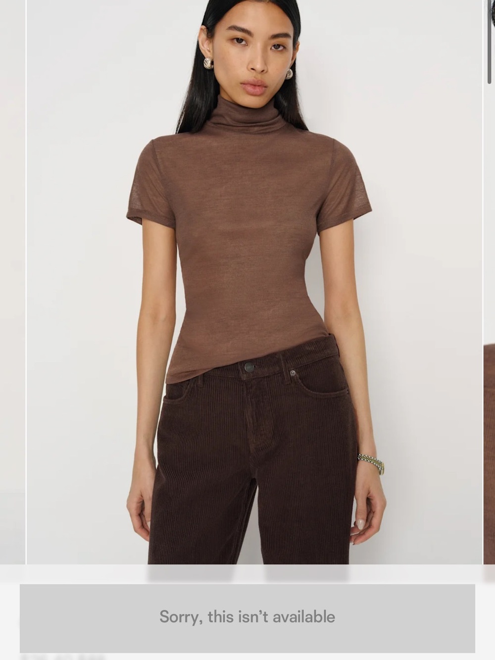 Reformation Coreen Knit Top